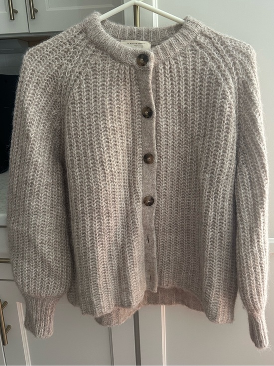 Sezane Sweaters - Sezane  Women's oatmeal Button-Front Cardigan Sweater!